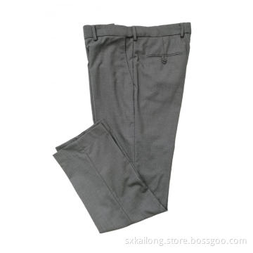 Pläd Formell Long Men Polyester / Rayon Business Pant